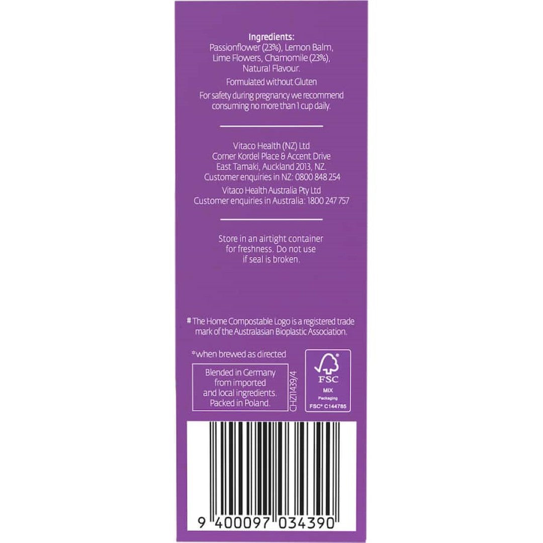 Healtheries Sleep Herbal Tea Chamomile & Passionflower Bags 20pack