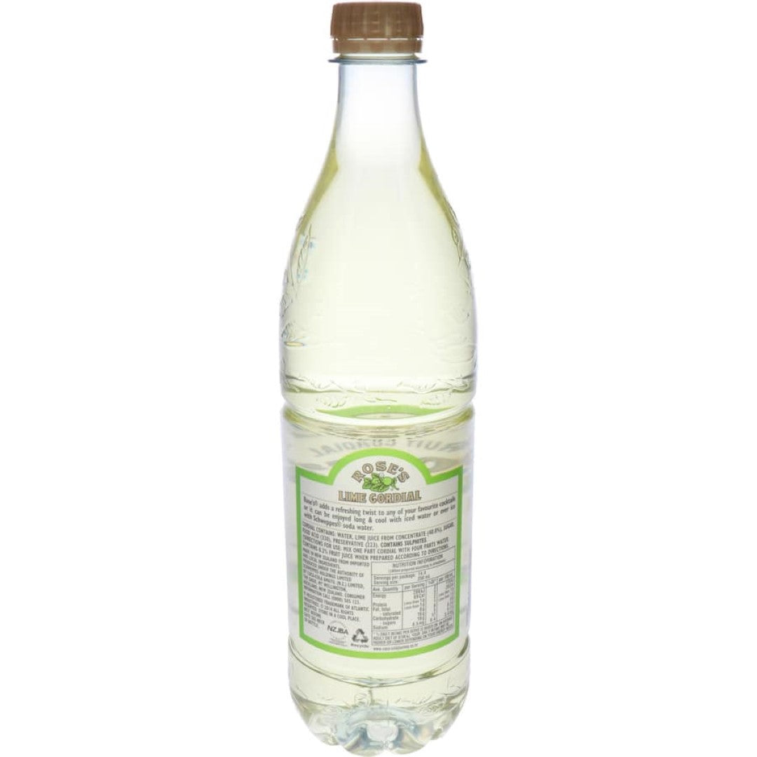 Roses Concentrate Lime Cordial 720mL
