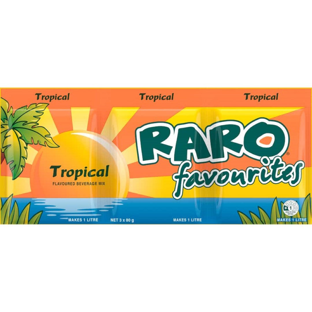 Raro Beverage Mix Tropical 3pack