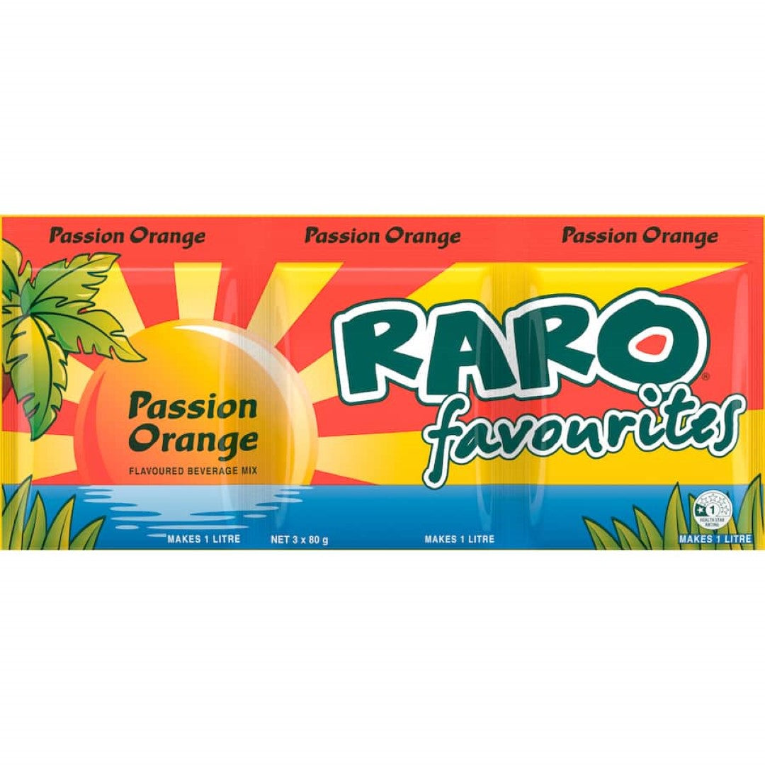Raro Beverage Mix Passion Orange 3pack
