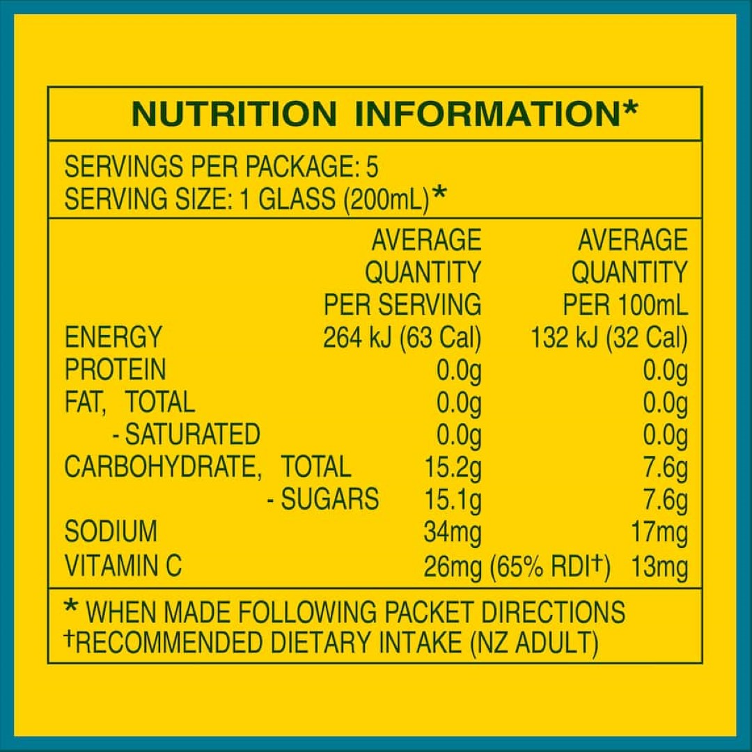 Raro Beverage Mix Passion Orange 3pack