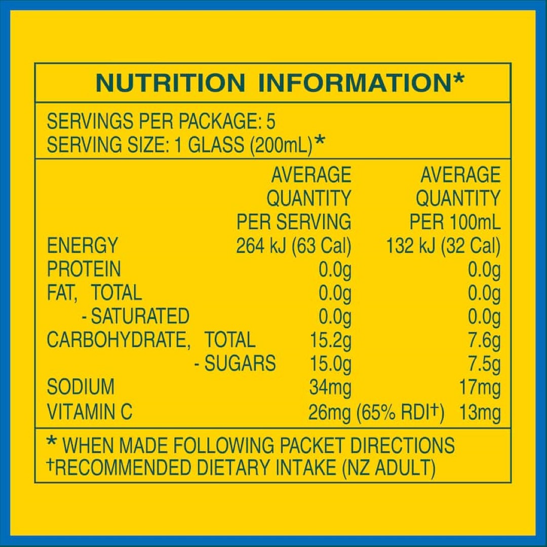 Raro Beverage Mix Sweet Navel Orange 3pack