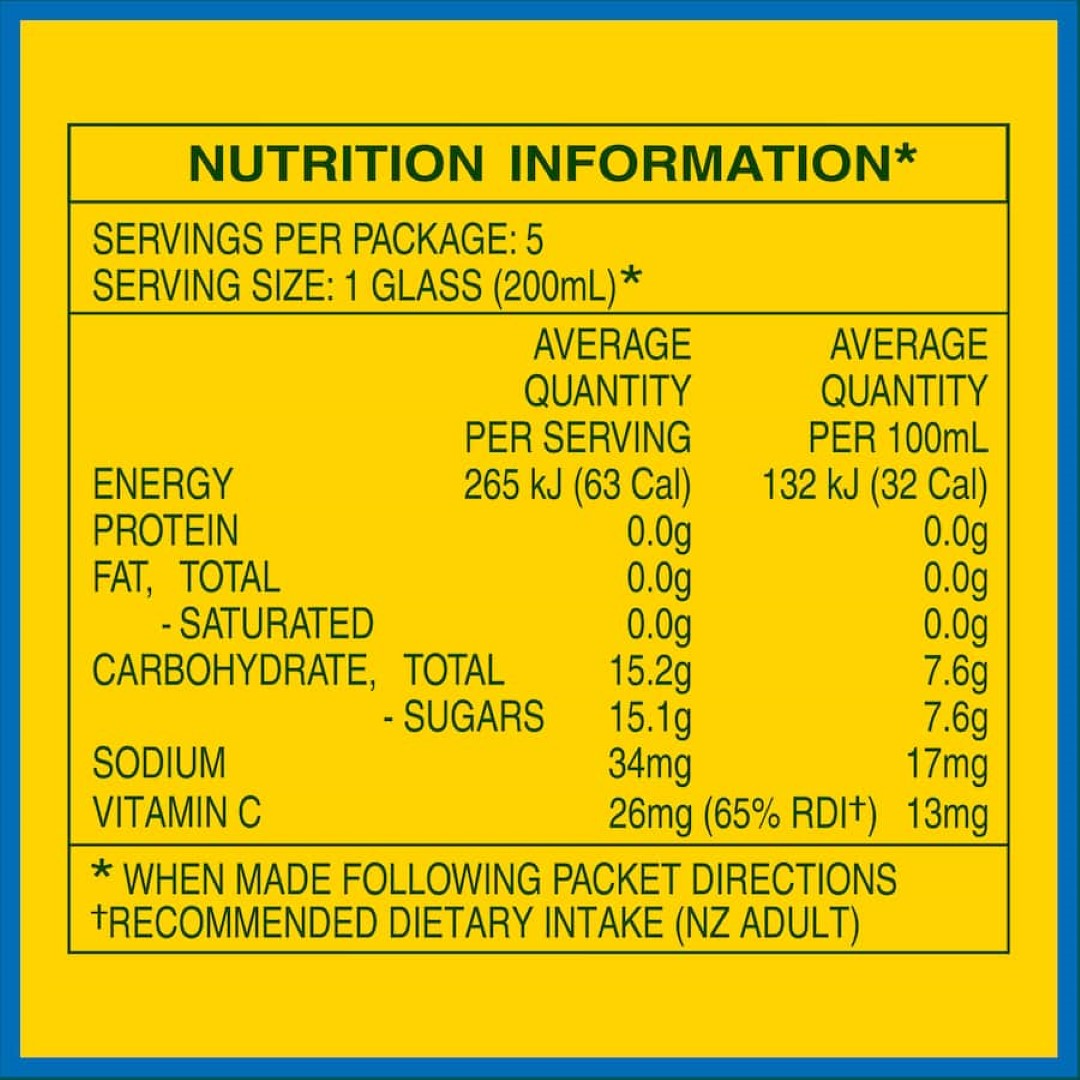Raro Beverage Mix Mango Orange 3pack