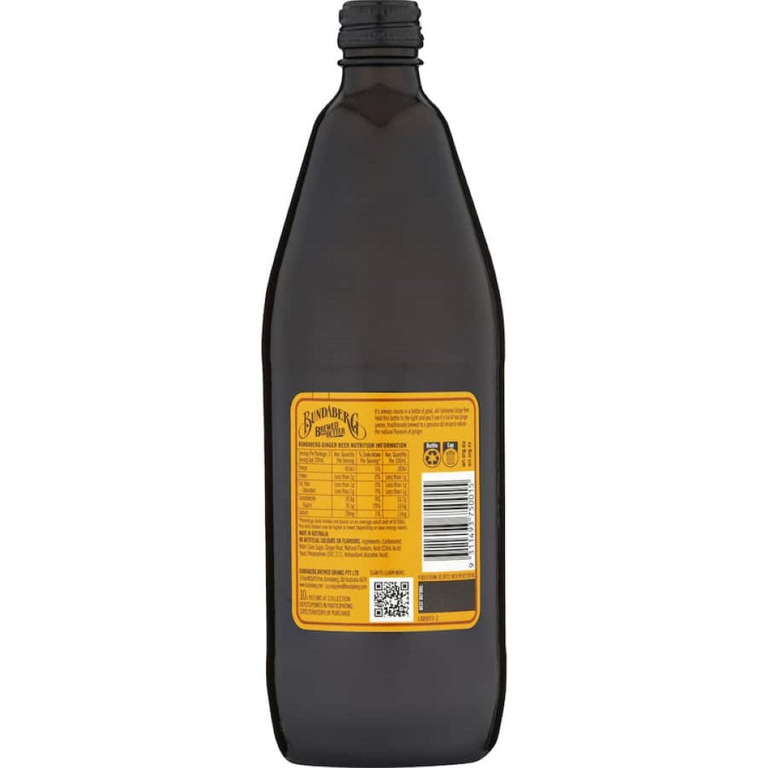 Bundaberg Ginger Beer  Bottle 750mL