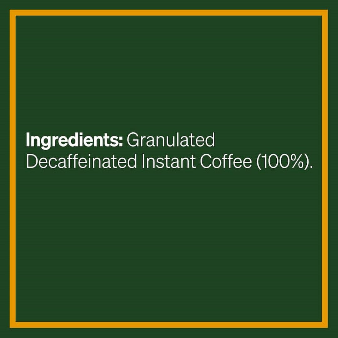 Greggs Granulated Instant Coffee Decaf Roast Refill 75g