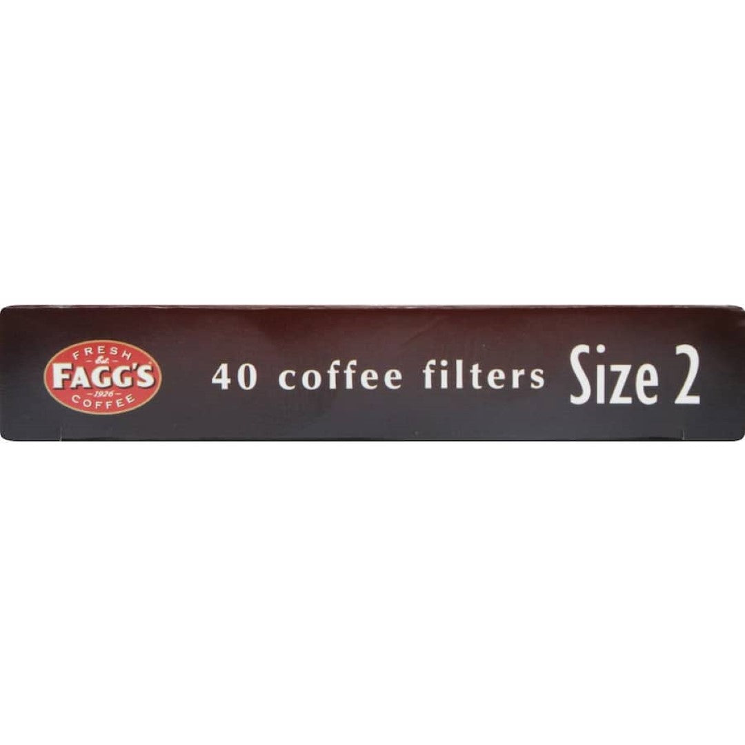 Faggs Coffee Filters 1x2 40pack