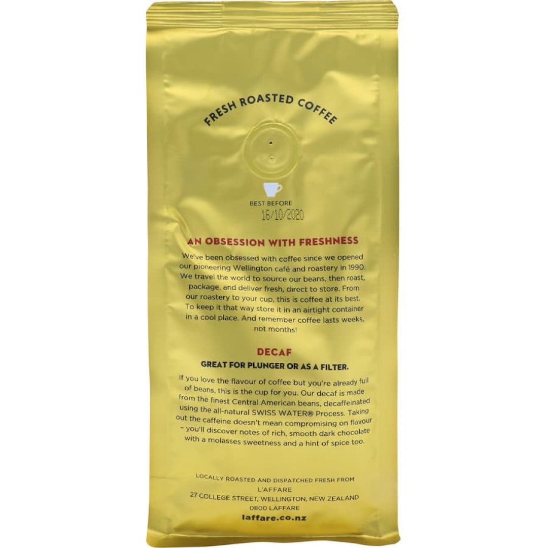 L'affare Plunger & Filter Grind Decaf 200g