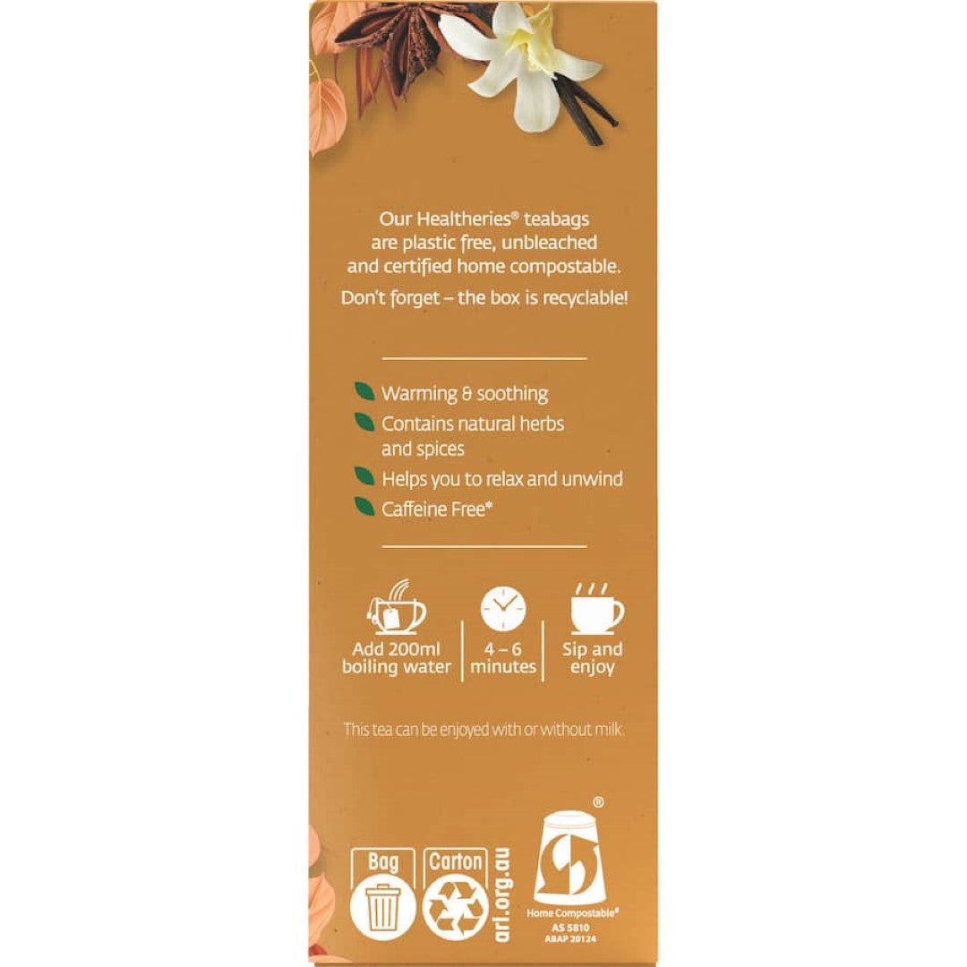 Healtheries Chai Tea Vanilla Bags 20pack