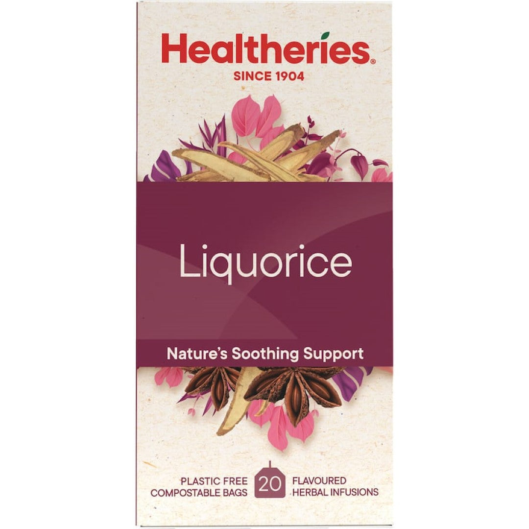 Healtheries Herbal Tea Liquorice Bags 20pack
