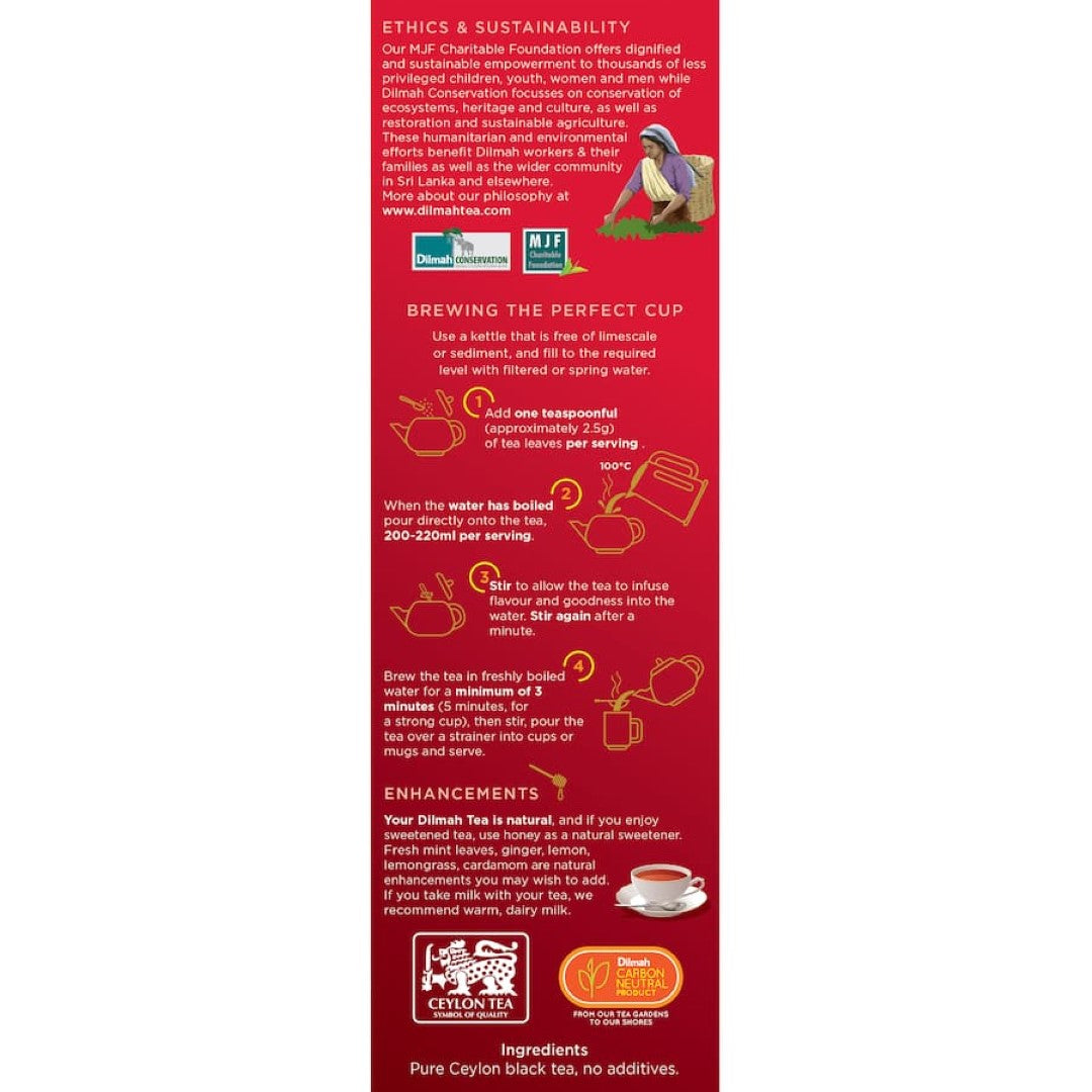 Dilmah Loose Leaf Tea English Breakfast 125g