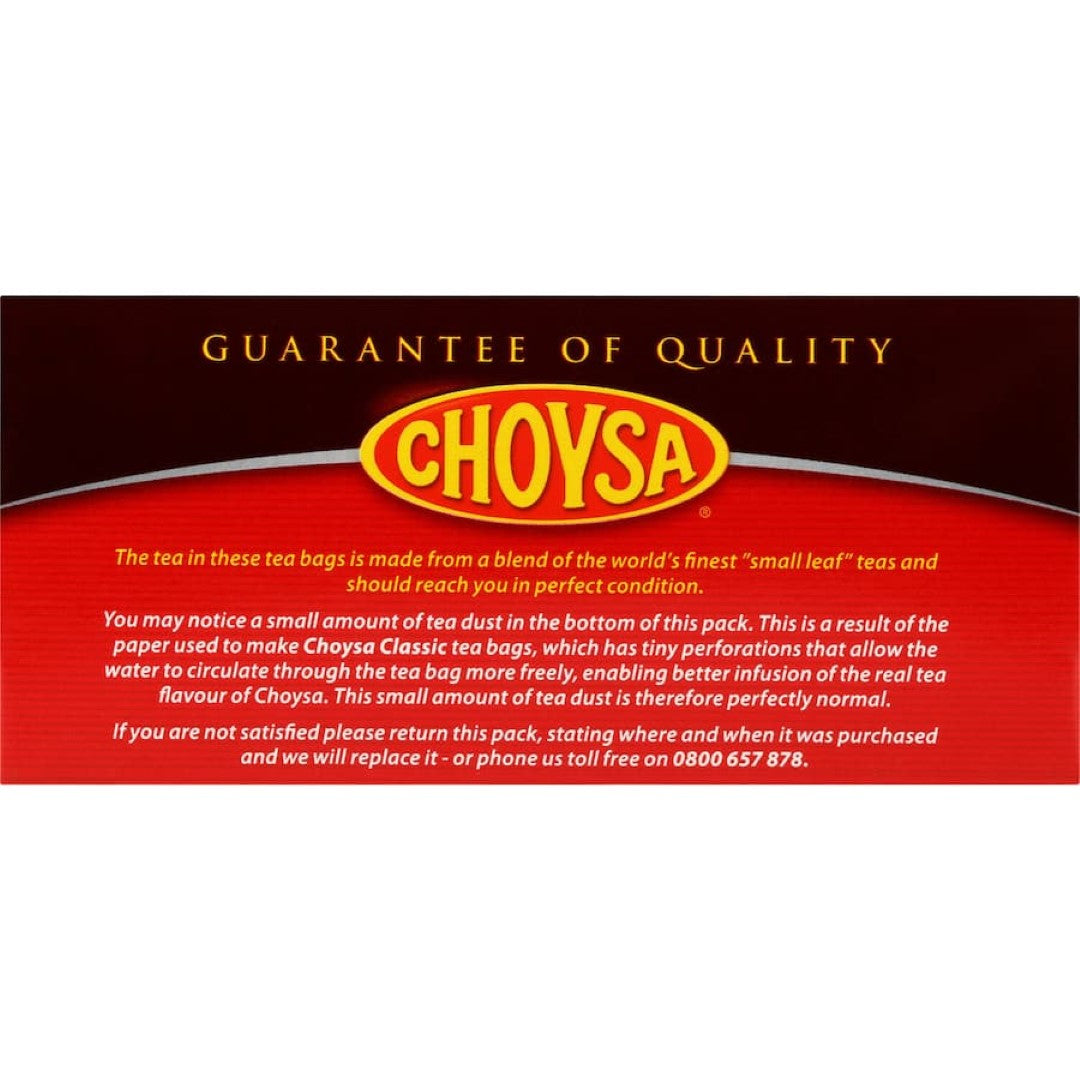 Choysa Tea Classic Bags 100pack