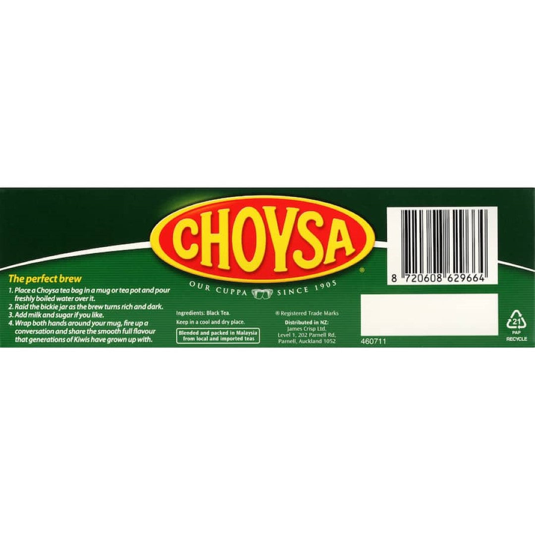 Choysa Tea Round Bags 100pack