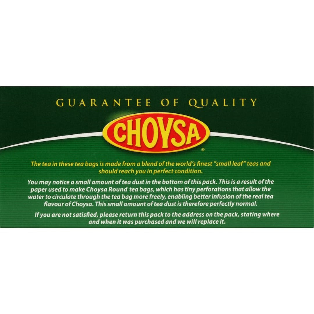 Choysa Tea Round Bags 100pack