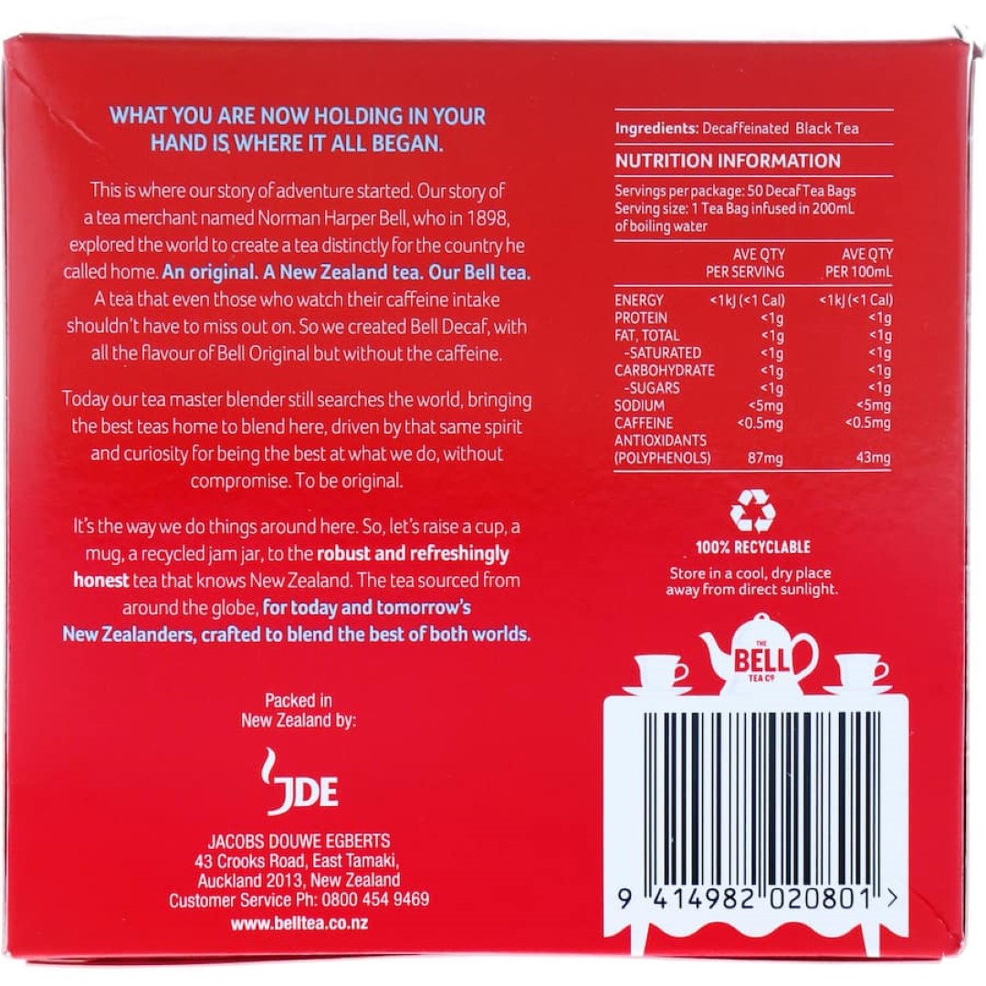 Bell Original Tea Decaf