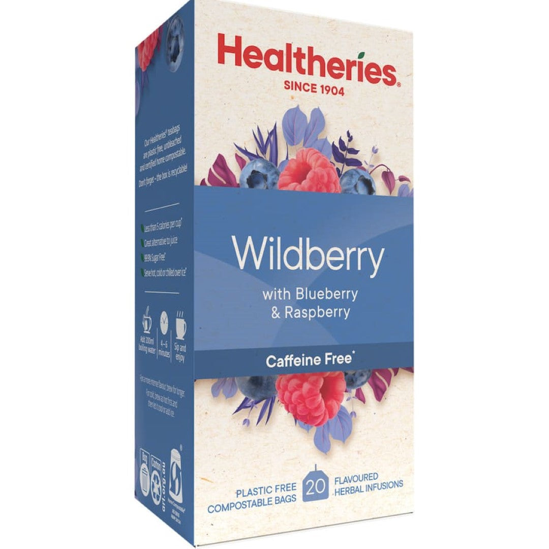 Healtheries Fruit Tea Wild Berries Bags 20pack