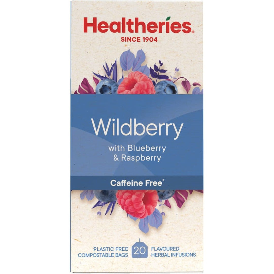 Healtheries Fruit Tea Wild Berries Bags 20pack