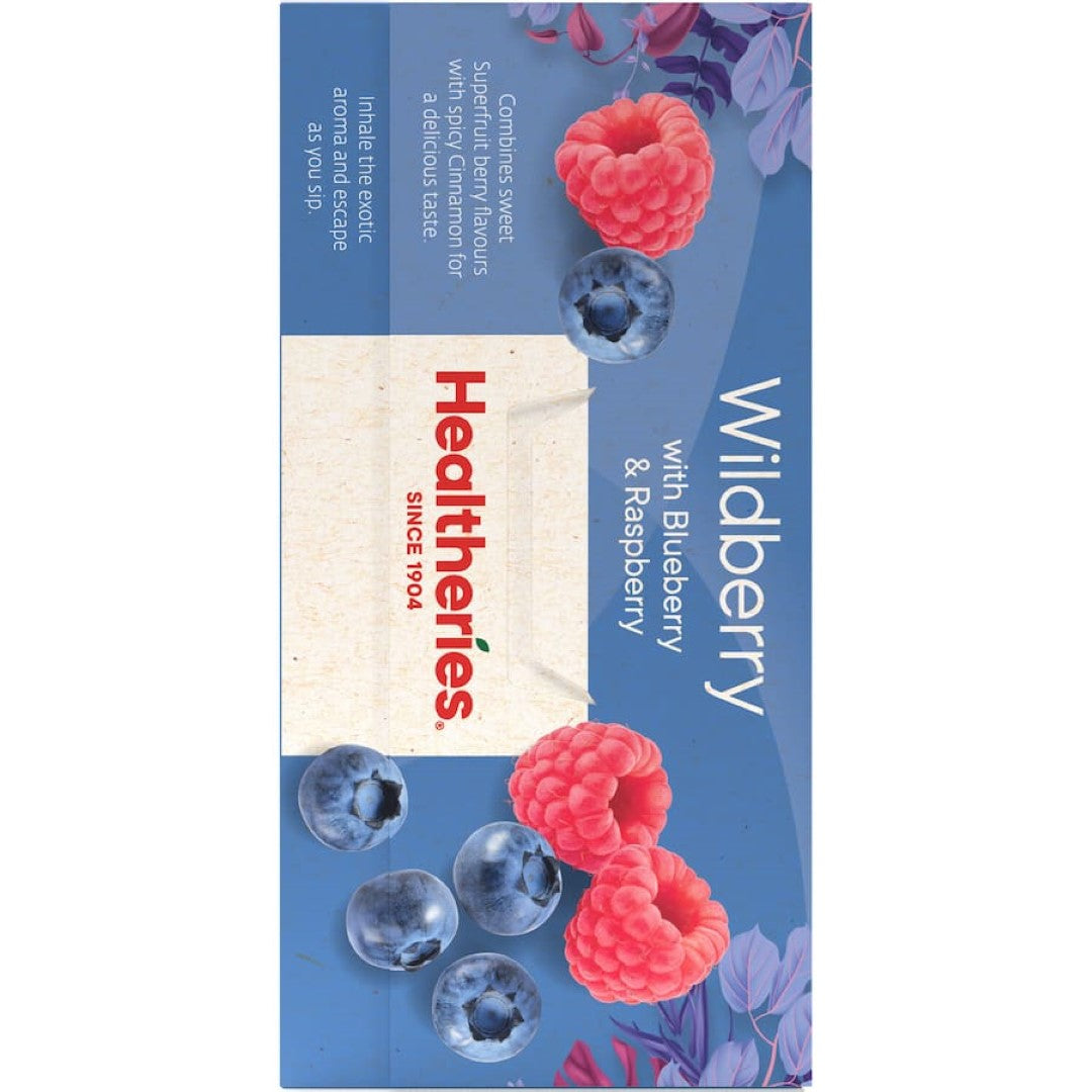 Healtheries Fruit Tea Wild Berries Bags 20pack