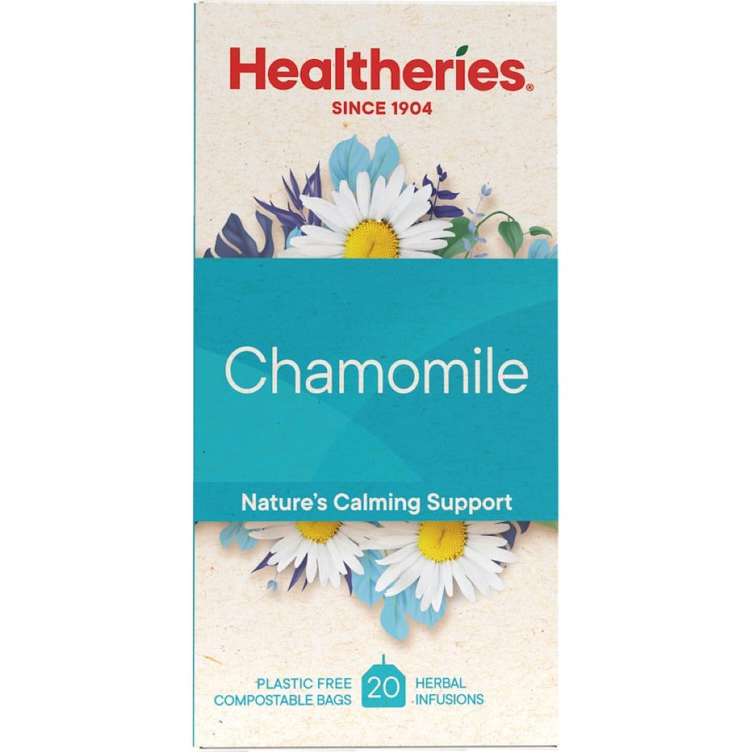 Healtheries Herbal Tea Chamomile Bags 20pack