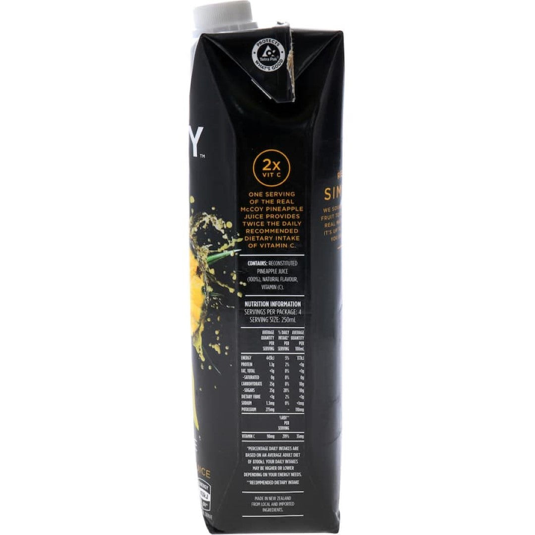 Mccoy Fruit Juice Pineapple 1L