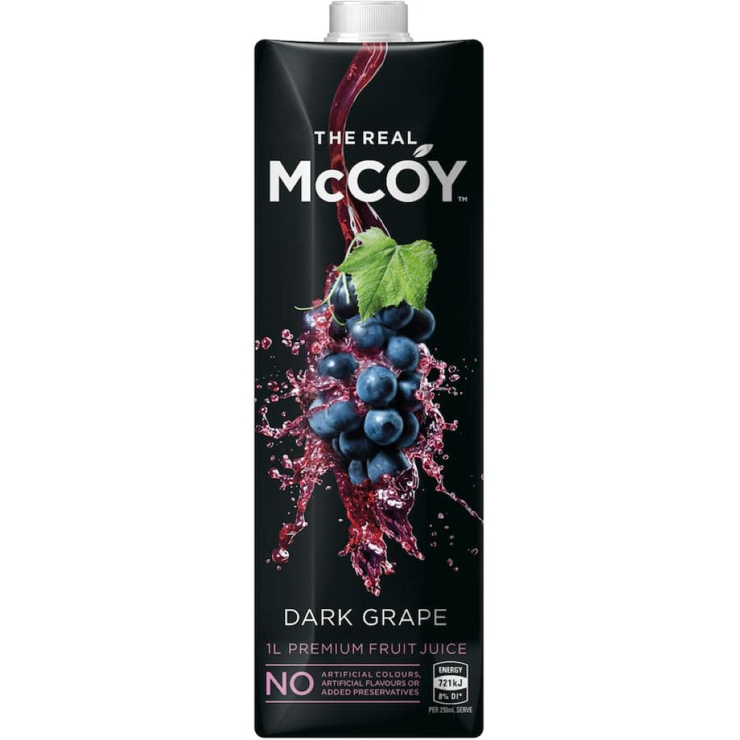Mccoy Fruit Juice Dark Grape 1L