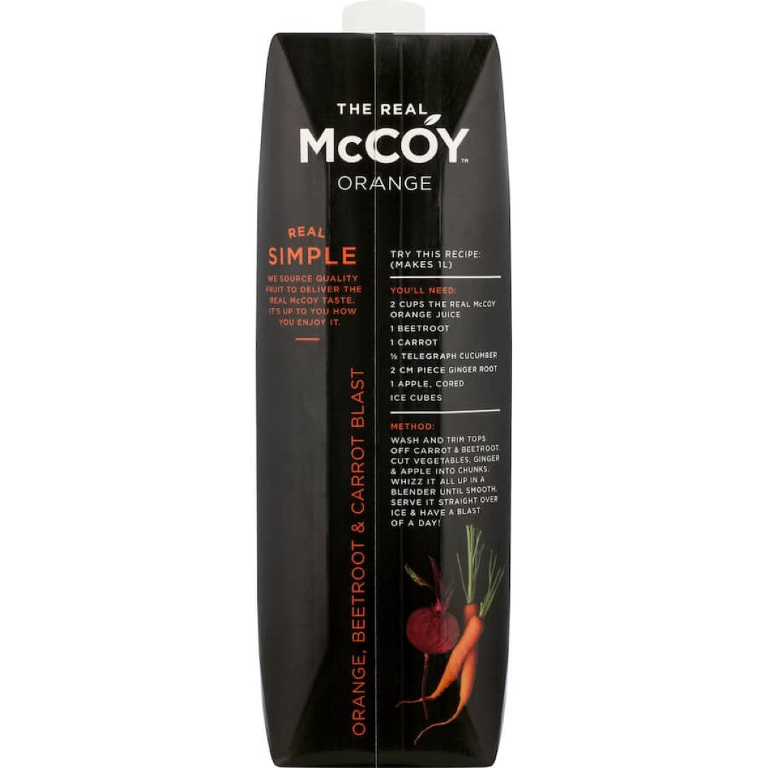Mccoy Fruit Juice Orange 1L