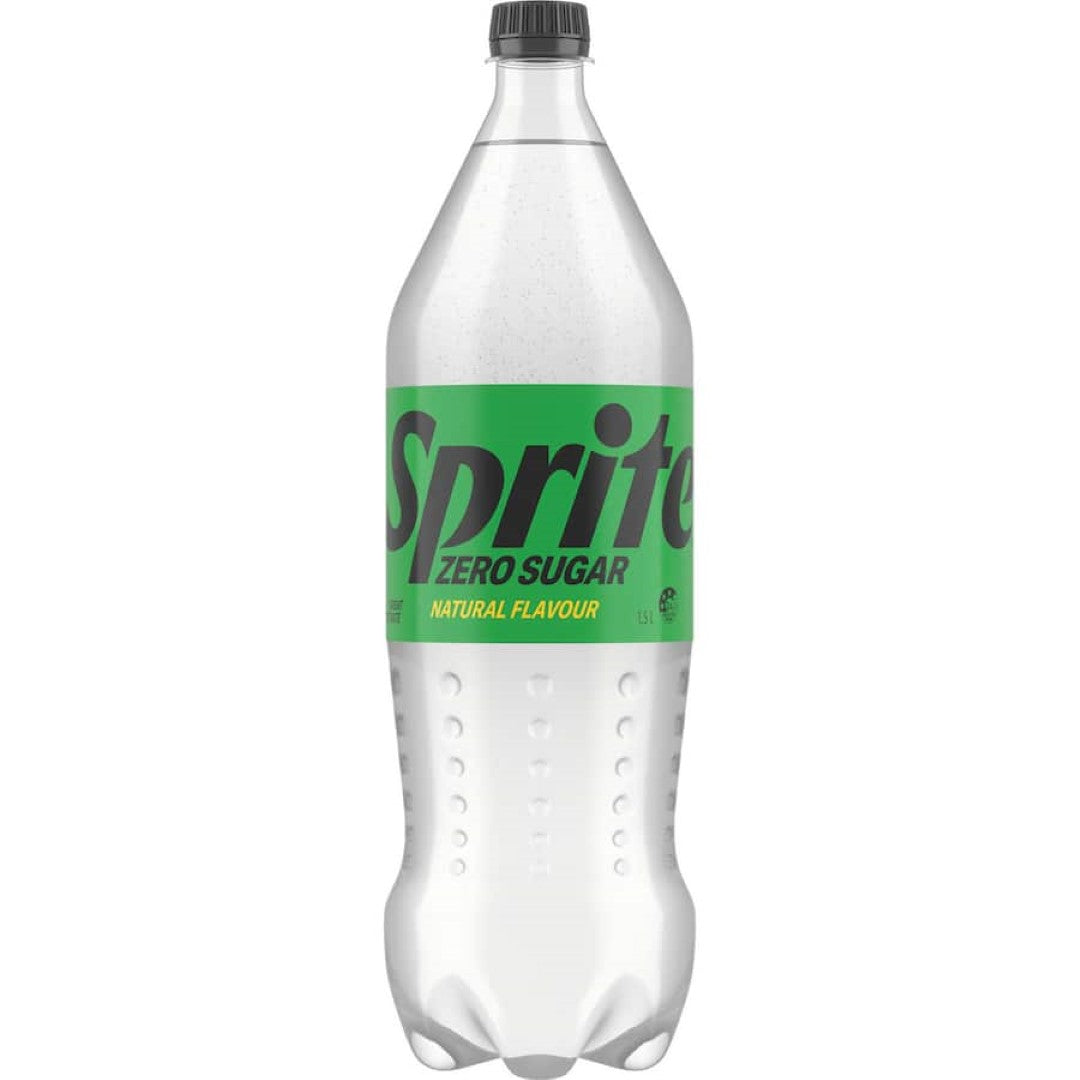 Sprite Lemonade Lemon Lime No Sugar Bottle 1.5L