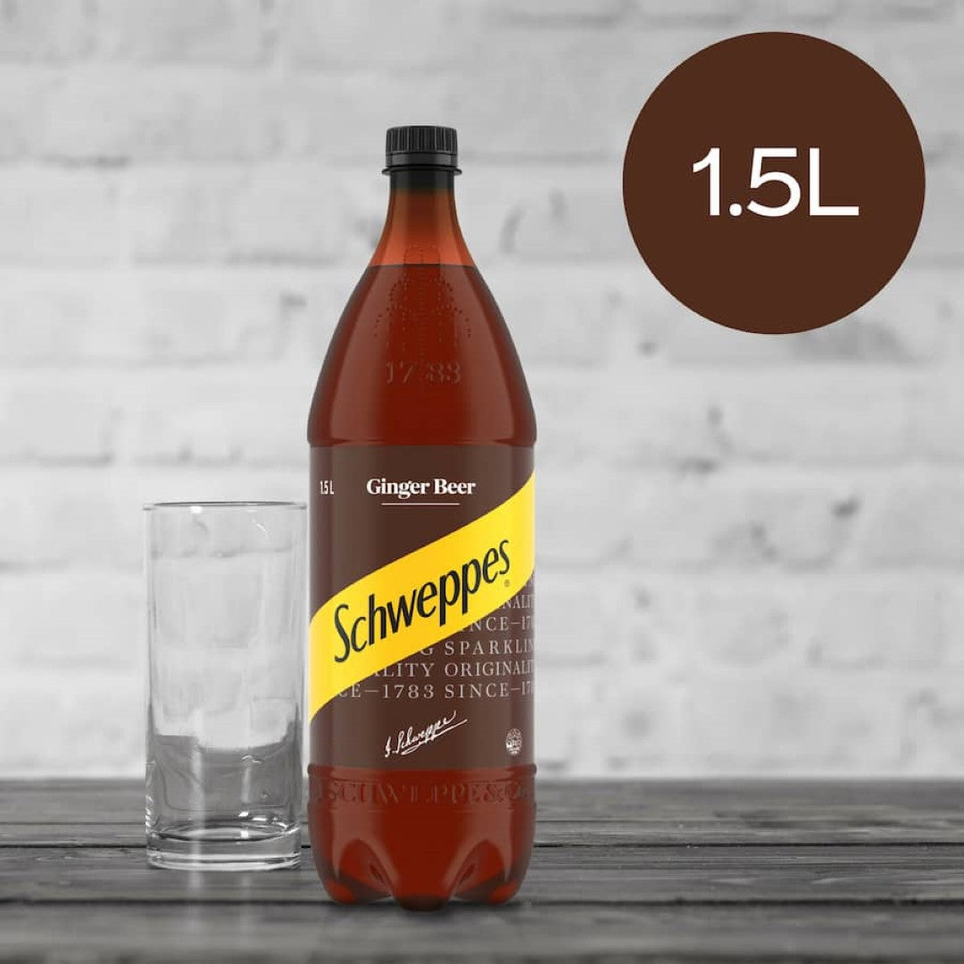 Schweppes Ginger Beer Bottle 1.5L