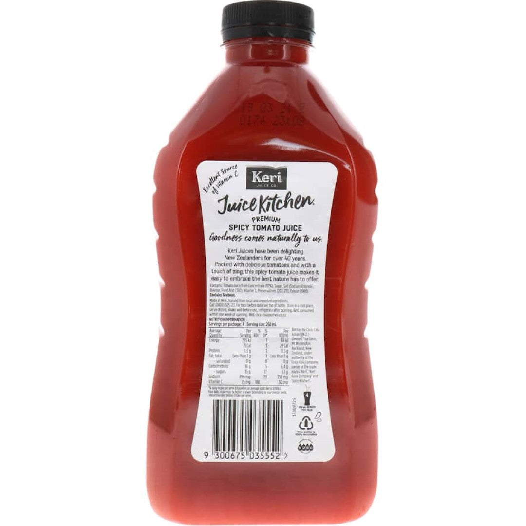 Keri Premium Tomato Juice Spicy 1L