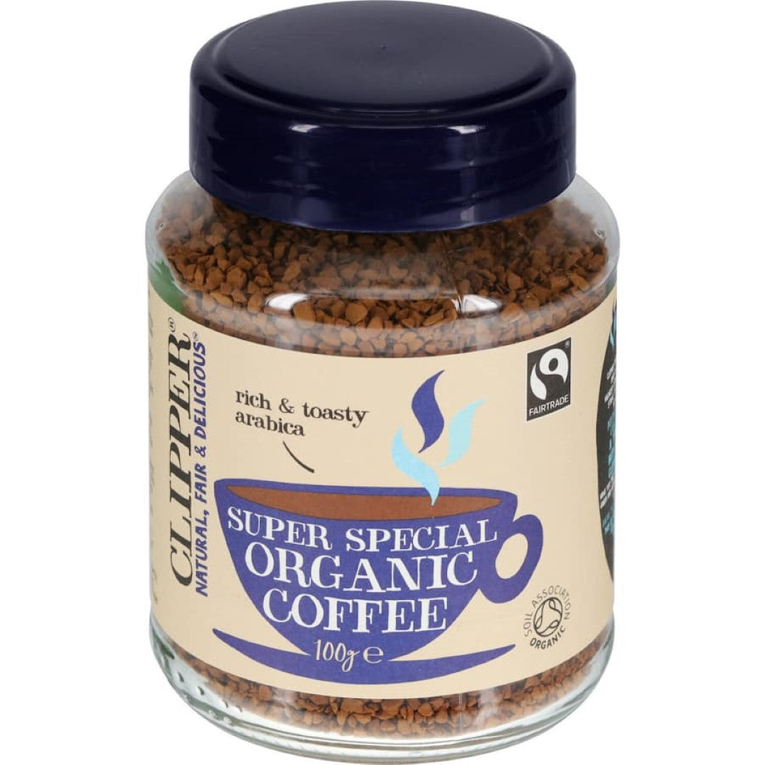 Clipper Instant Coffee Super Special Organic Jar 100g