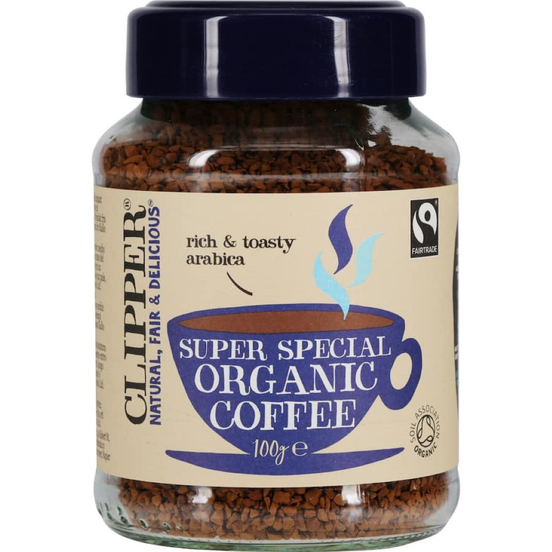 Clipper Instant Coffee Super Special Organic Jar 100g