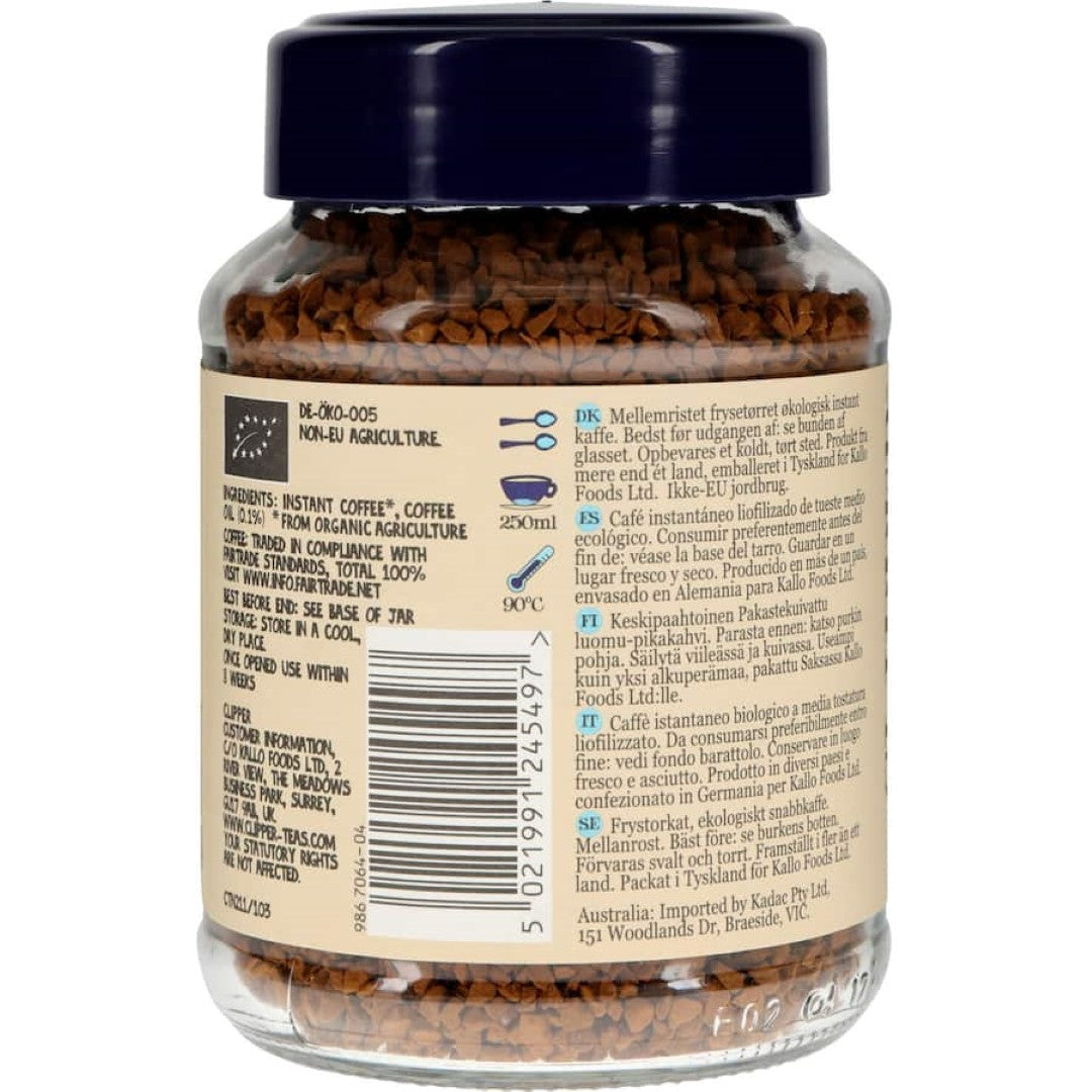 Clipper Instant Coffee Super Special Organic Jar 100g