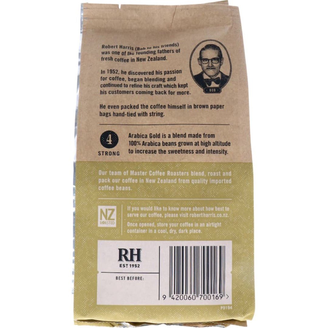 Robert Harris Coffee Beans Arabica Gold 200g
