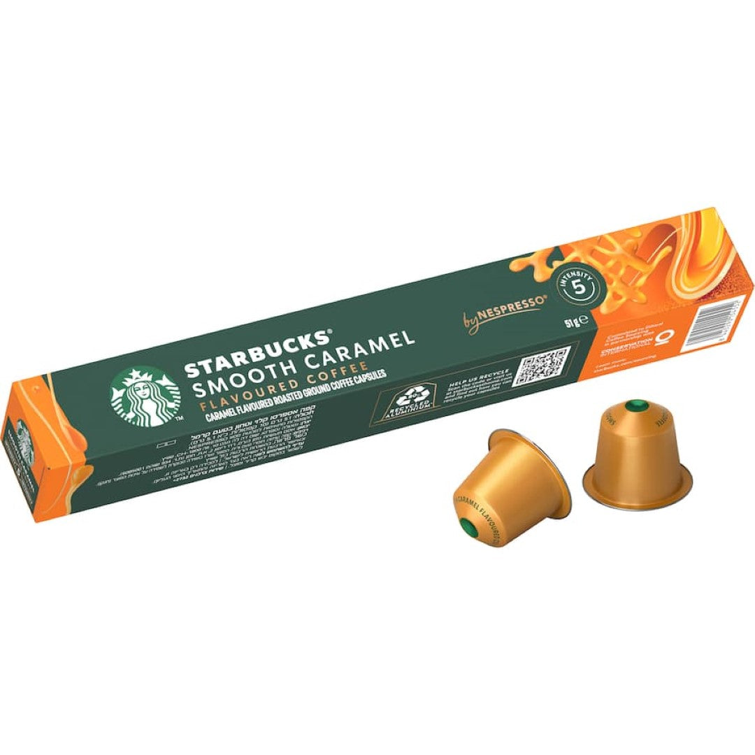 Starbucks By Nespresso Coffee Capsules Smooth Caramel 10pack