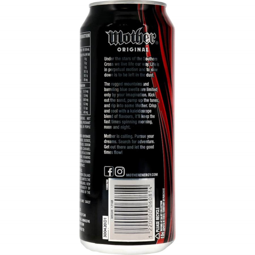 Mother Energy Drink Black Can 500mL