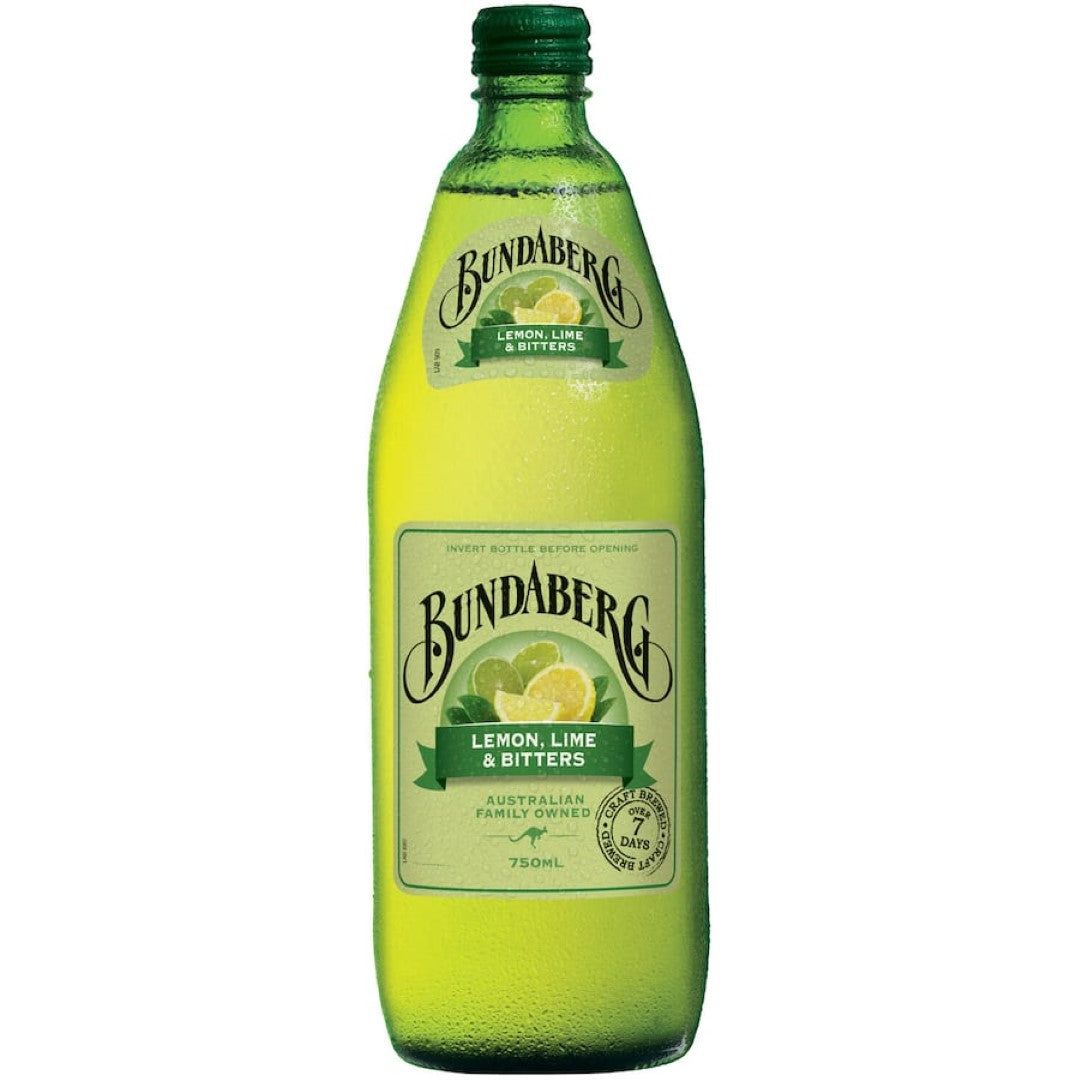 Bundaberg Lemon, Lime & Bitters Screw top 750mL