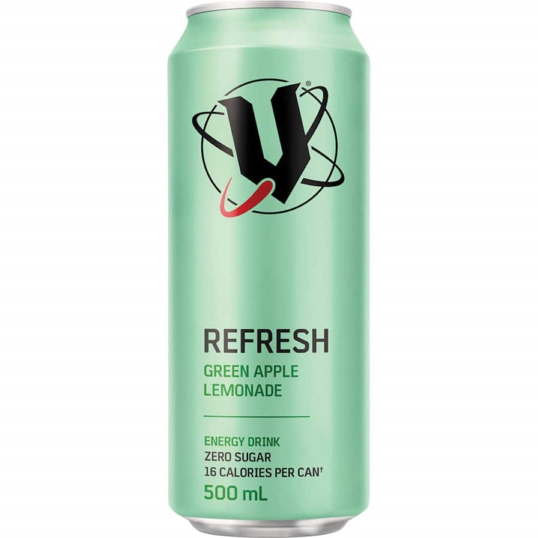 V Refresh Energy Drink Green Apple Lemonade 500mL