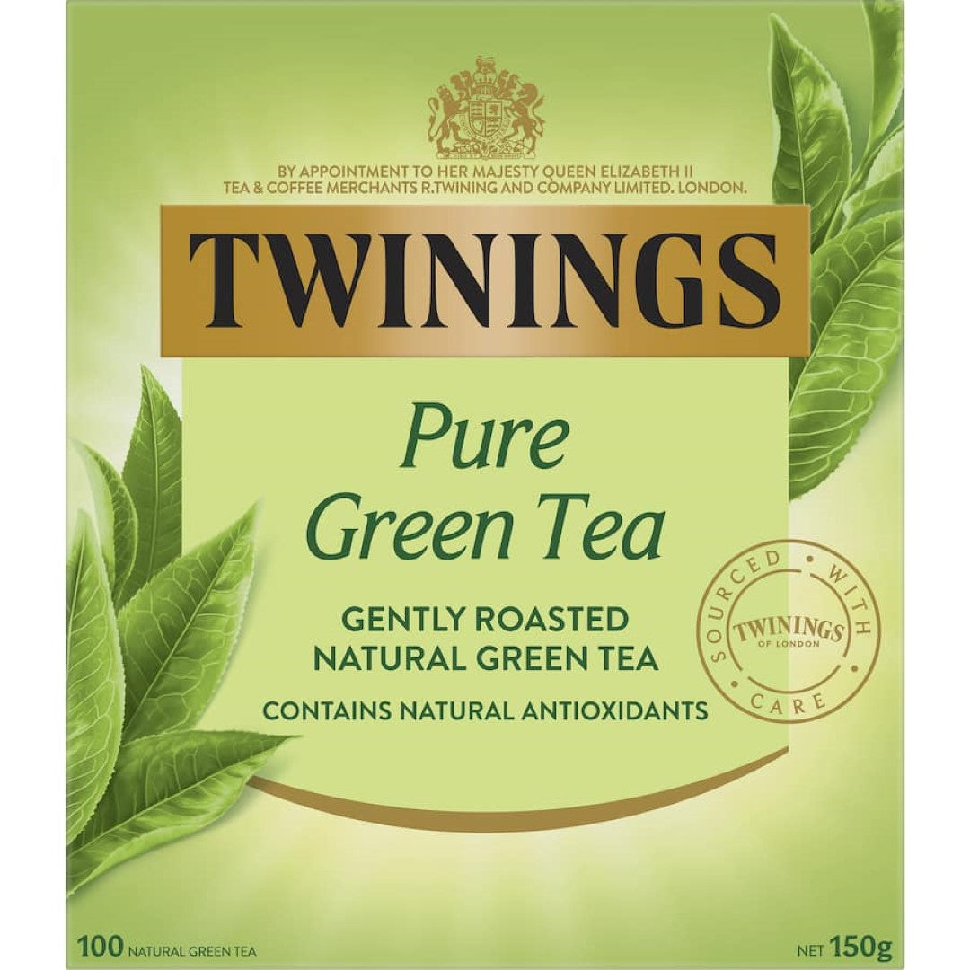 Twinings Green Tea Pure Bags 100pack