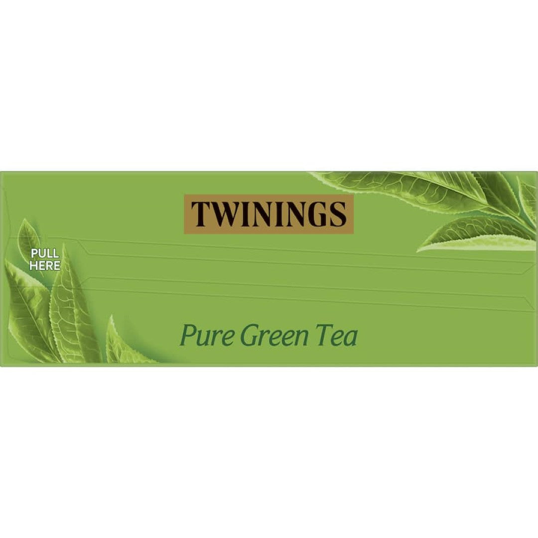 Twinings Green Tea Pure Bags 100pack