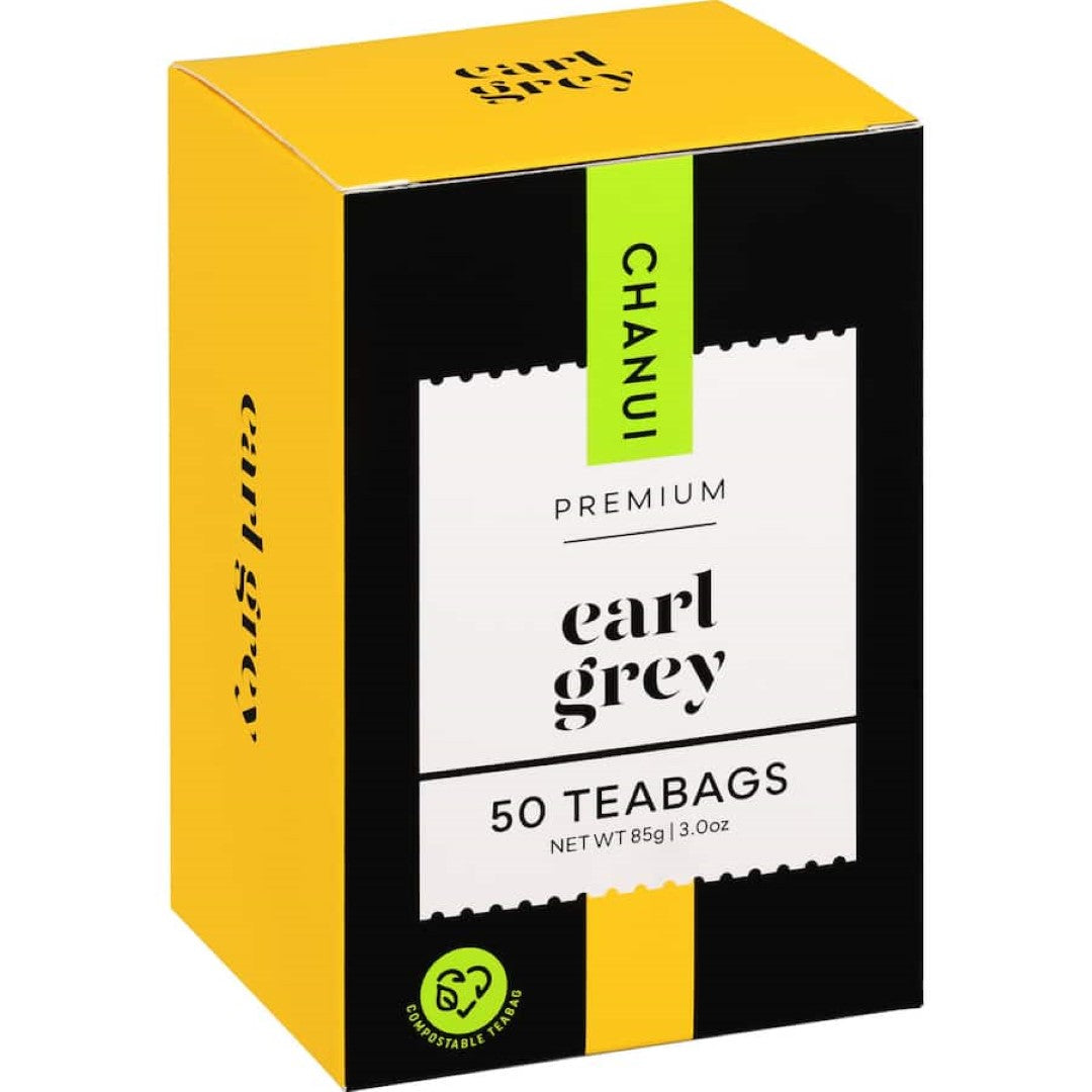 Chanui Earl Grey Tea Bags Biodegradable Bags 50pack