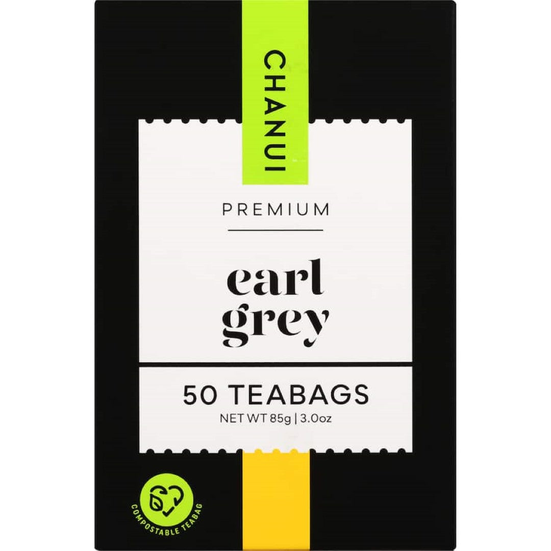 Chanui Earl Grey Tea Bags Biodegradable Bags 50pack