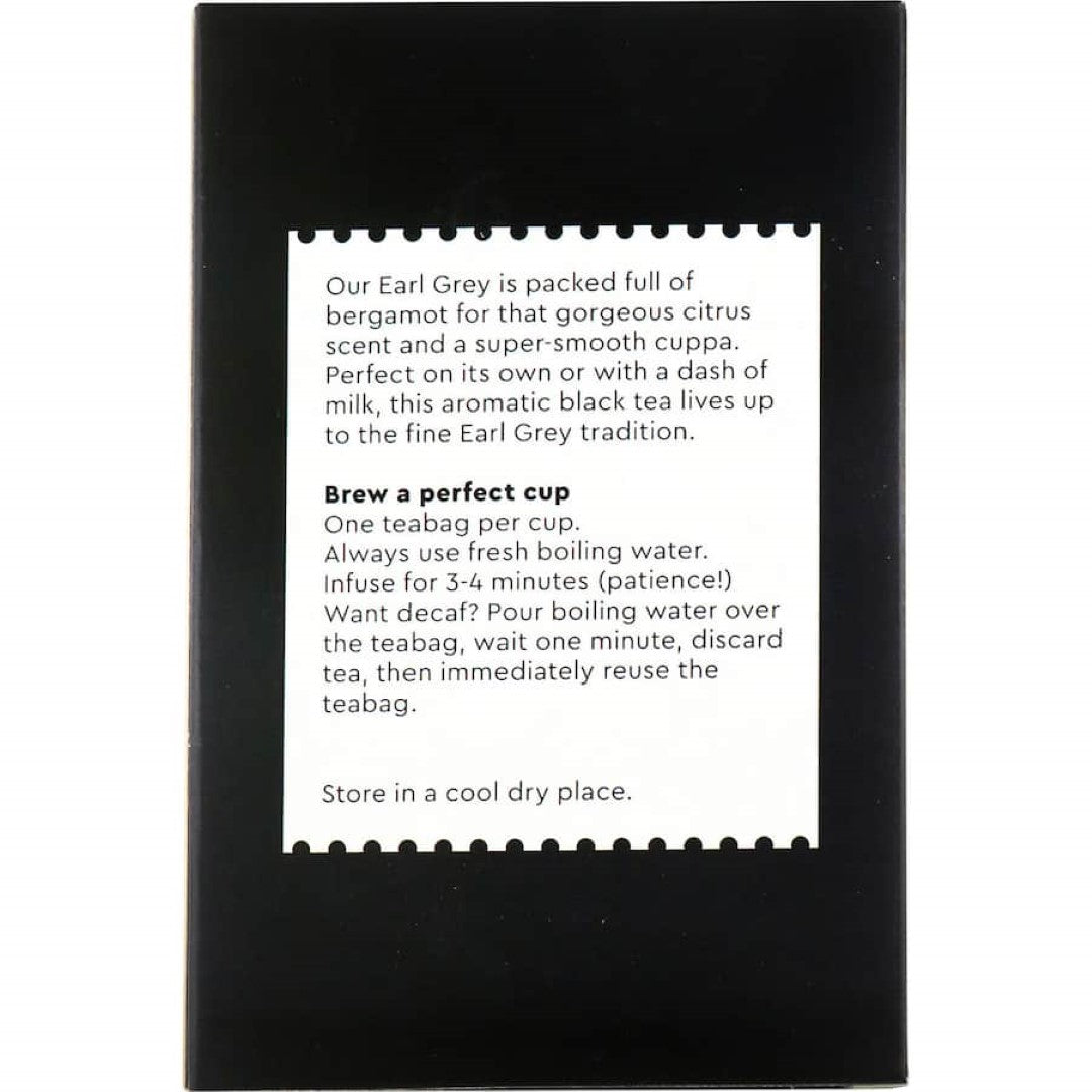 Chanui Earl Grey Tea Bags Biodegradable Bags 50pack