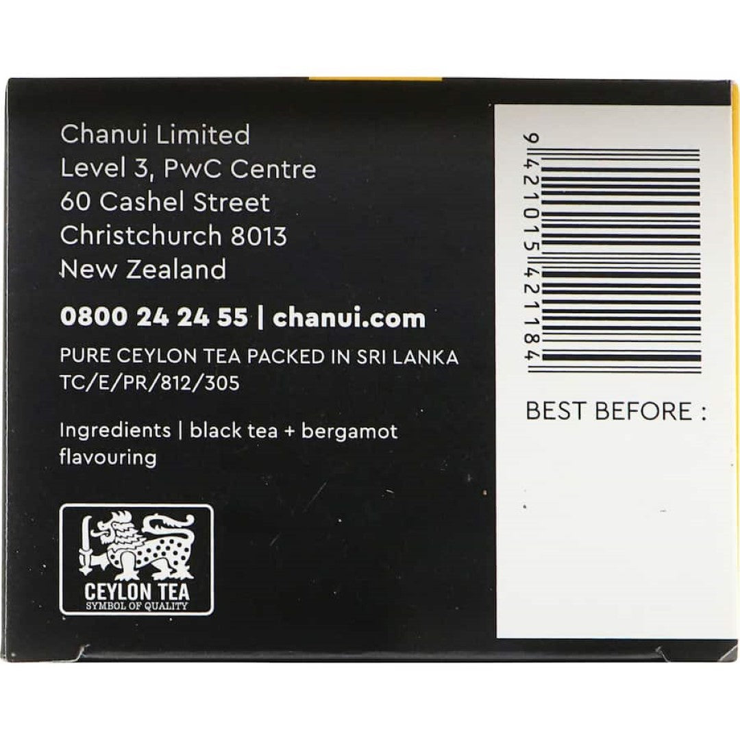 Chanui Earl Grey Tea Bags Biodegradable Bags 50pack
