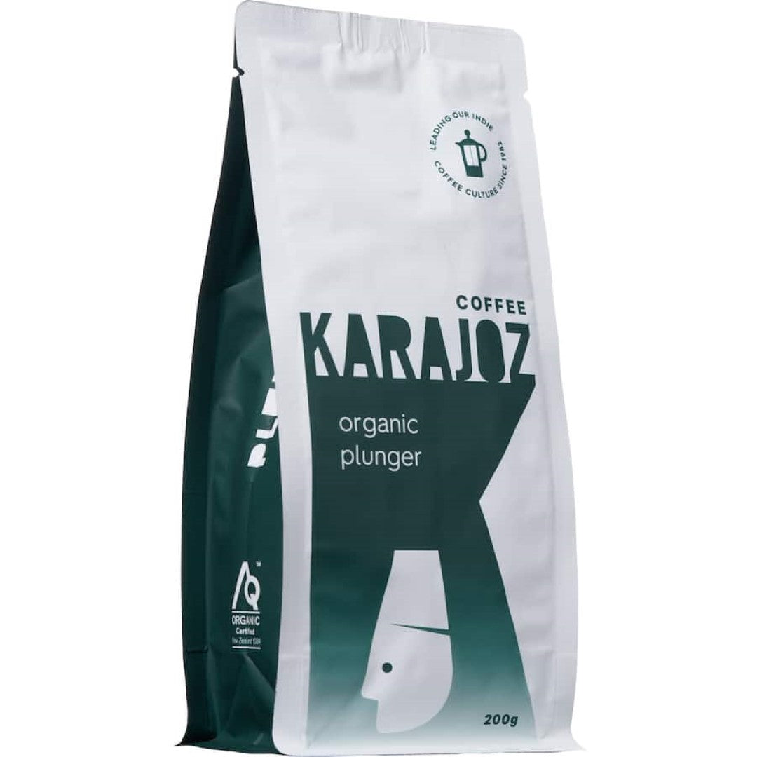 Karajoz Plunger Grind Organic 200g