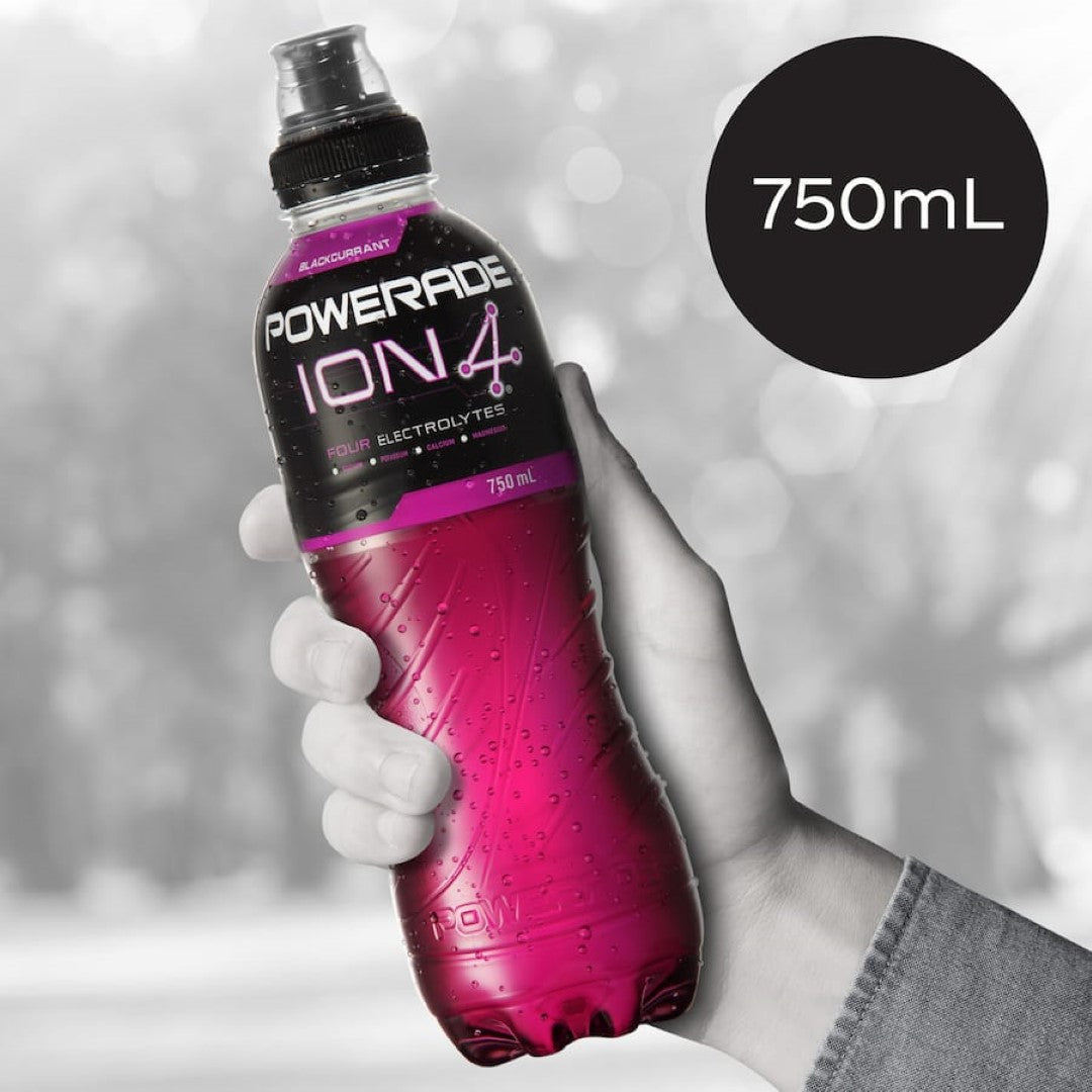 Powerade Sports Drink Blackcurrant 750mL