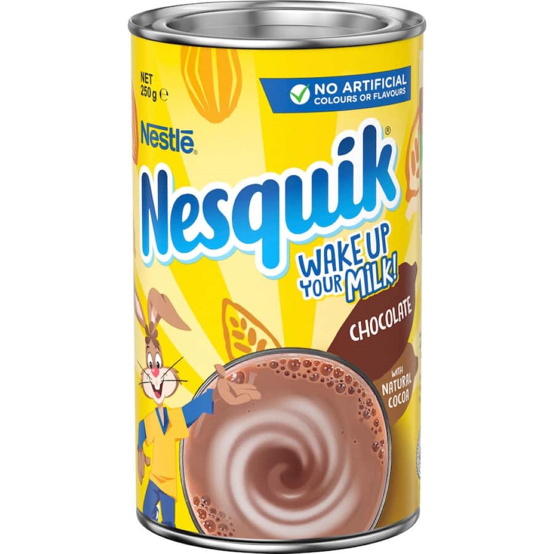 Nestle Nesquik Instant Drink Chocolate Tin 250g