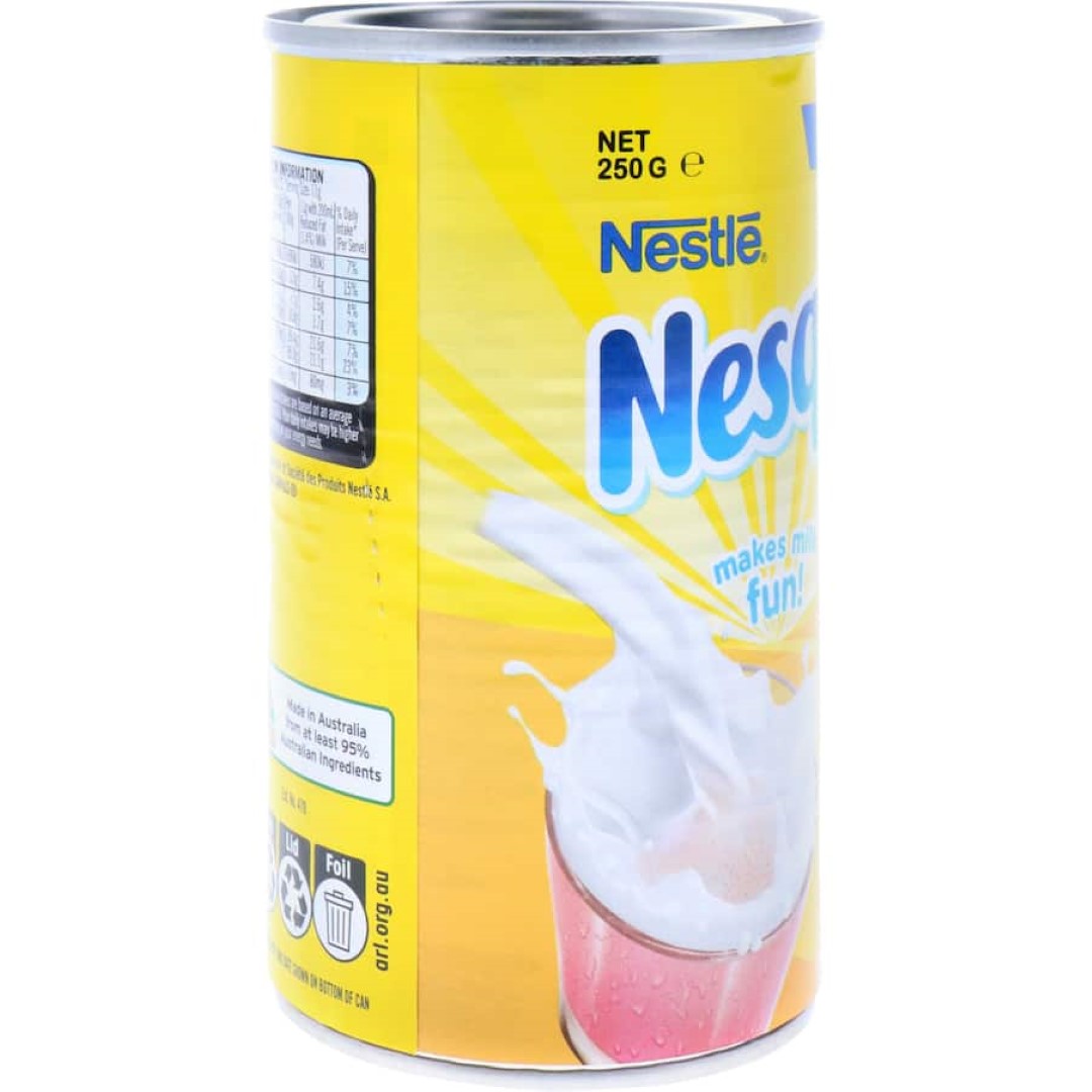 Nestle Nesquik Instant Drink Strawberry Tin 250g