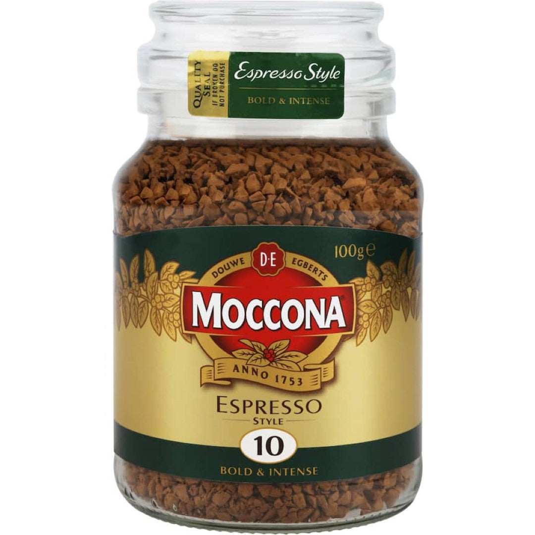 Moccona Instant Coffee Espresso Style 100g jar