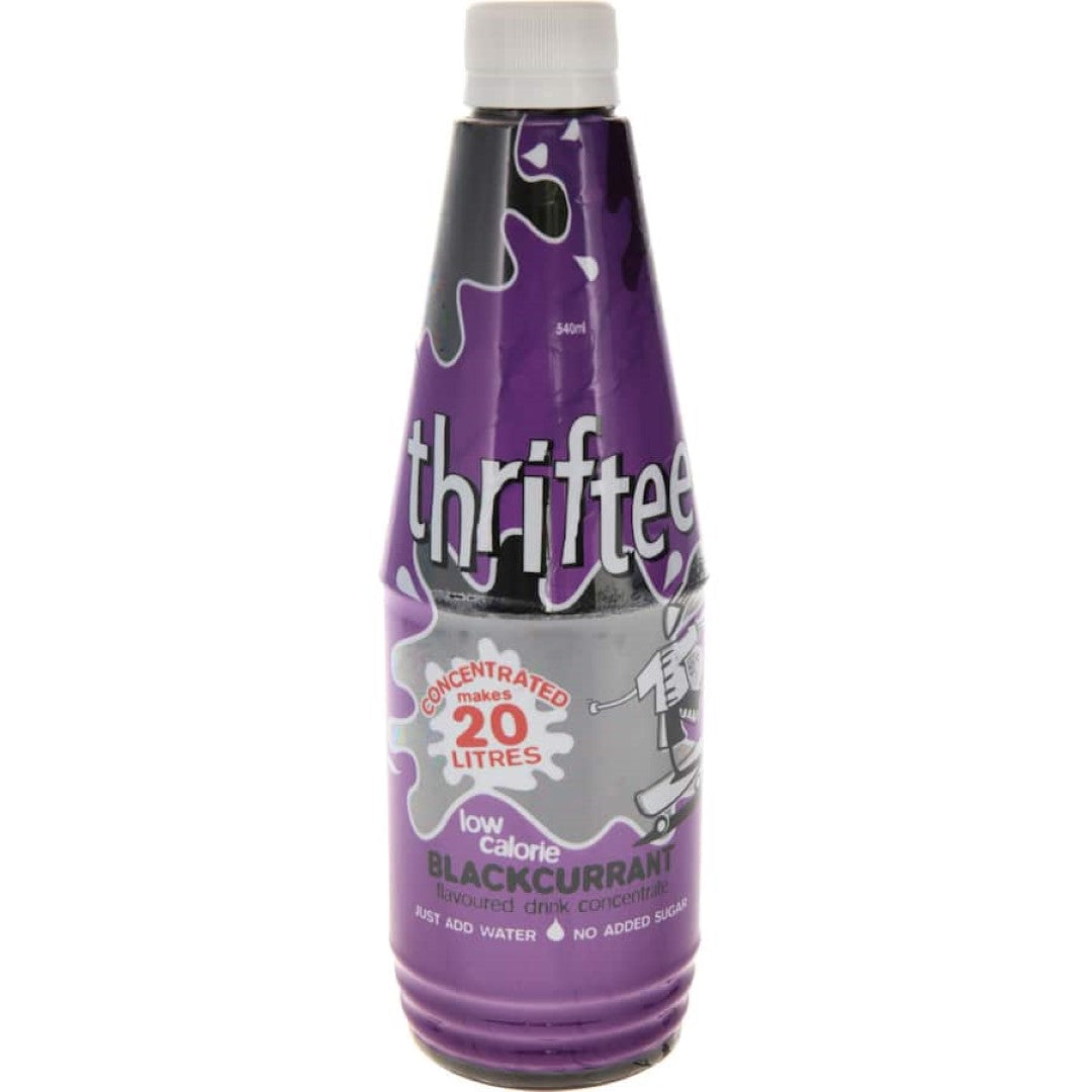 Thriftee Concentrate Blackcurrant Cordial 540mL