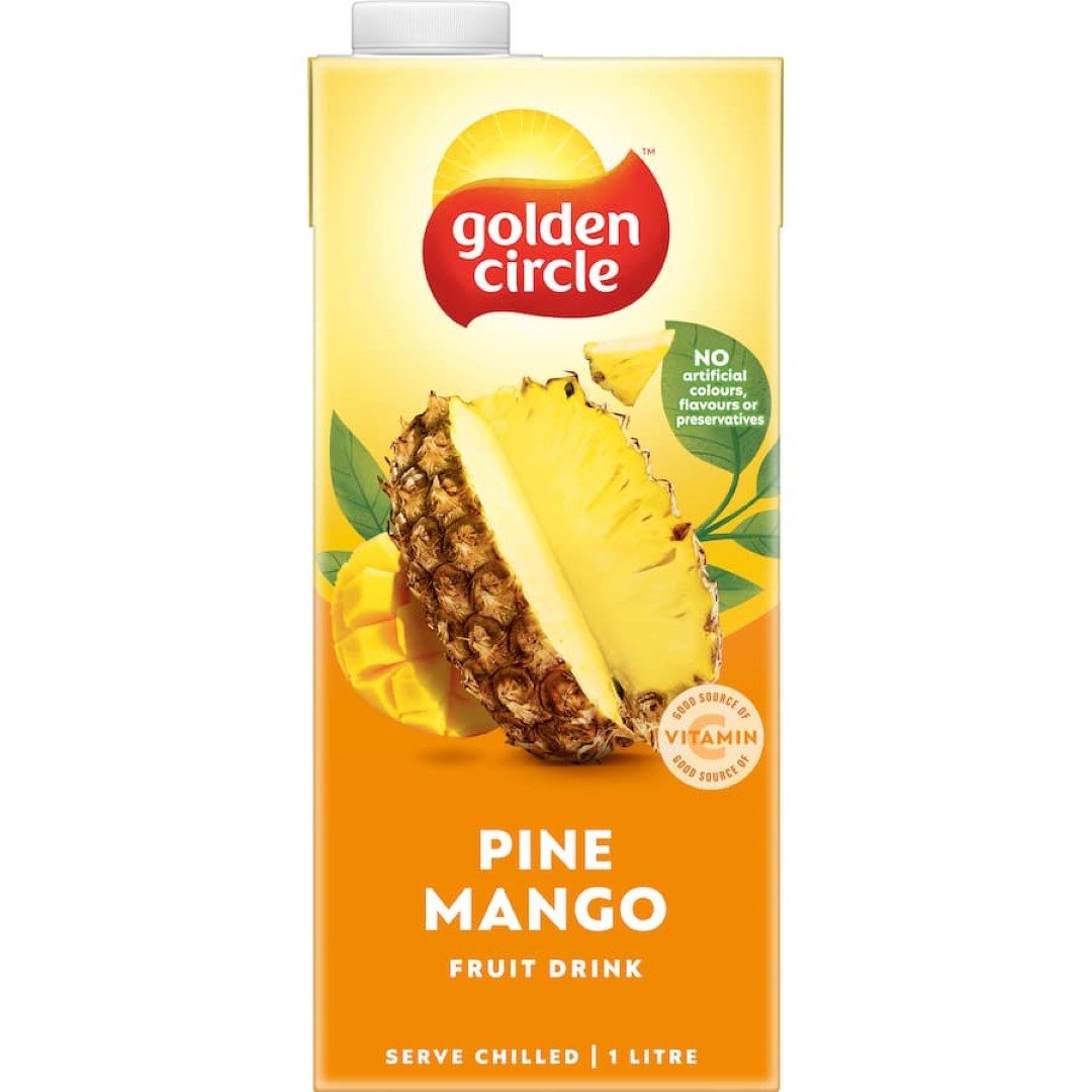 Golden Circle Fruit Drink Pine Mango 1L