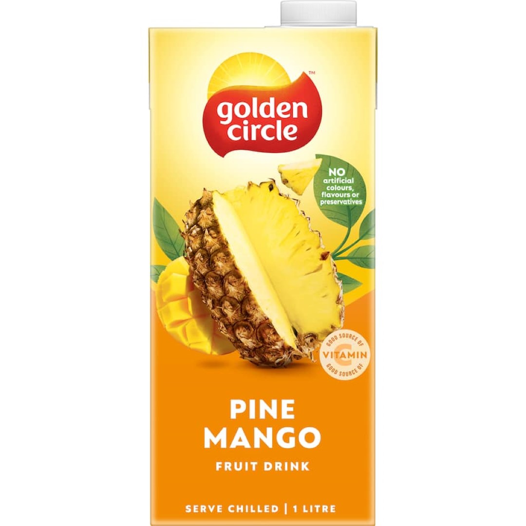 Golden Circle Fruit Drink Pine Mango 1L